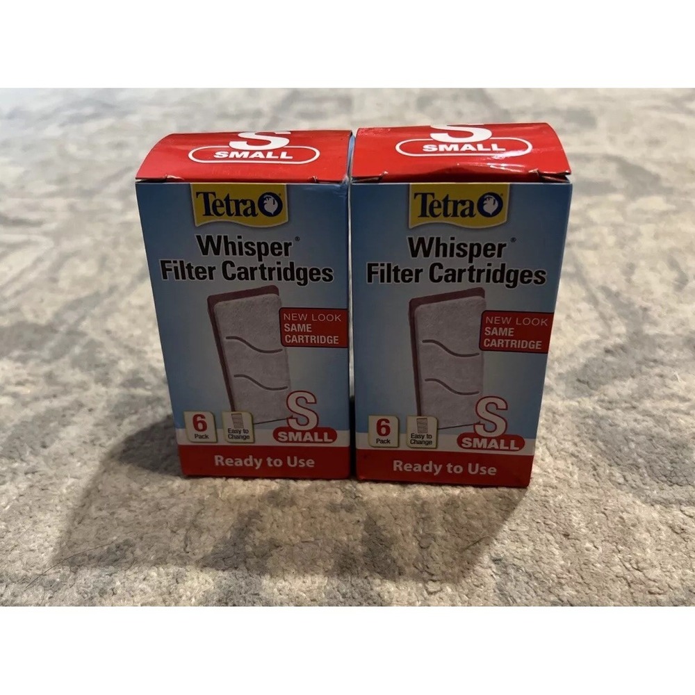 Tetra Whisper‎ Filter Cartridges, Size Small, 9 Pack Ready to Use 19550